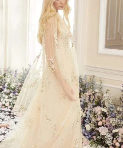 Needle & Thread Holding LTD Petunia Midaxi Cape