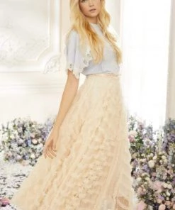 Needle & Thread Holding LTD Florence Ruffle Ankle Skirt 19 Needle & Thread Holding LTD Florence Ruffle Ankle Skirt