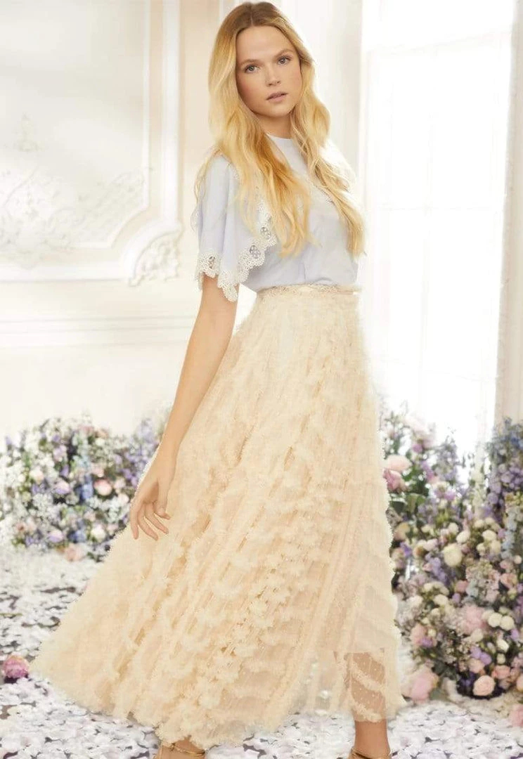 Needle & Thread Holding LTD Florence Ruffle Ankle Skirt 11 Needle & Thread Holding LTD Florence Ruffle Ankle Skirt