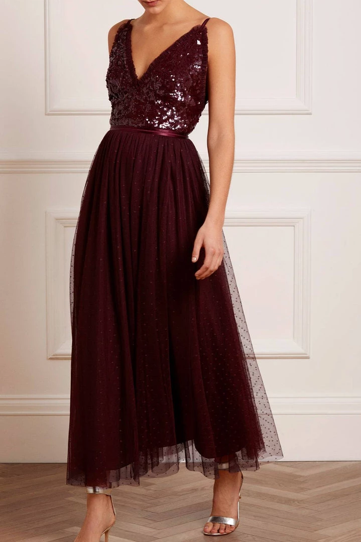 Needle & Thread Holding LTD Womenswear Amalie Bodice Cami Ankle Gown 3 Needle & Thread Holding LTD Womenswear Amalie Bodice Cami Ankle Gown