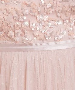 Needle & Thread Holding LTD Amalie Bodice Short Sleeve V-Neck Ballerina Dress