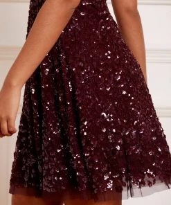 Needle & Thread Holding LTD Womenswear Amalie Sequin Mini Dress