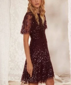 Needle & Thread Holding LTD Womenswear Amalie Sequin Mini Dress