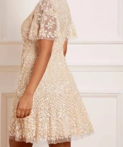 Needle & Thread Holding LTD Amalie Sequin Mini Dress