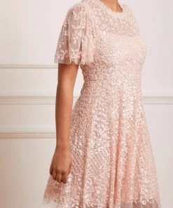 Needle & Thread Holding LTD Amalie Sequin Mini Dress Womenswear