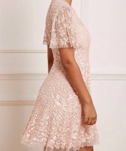 Needle & Thread Holding LTD Amalie Sequin Mini Dress Womenswear 13 Needle & Thread Holding LTD Amalie Sequin Mini Dress Womenswear
