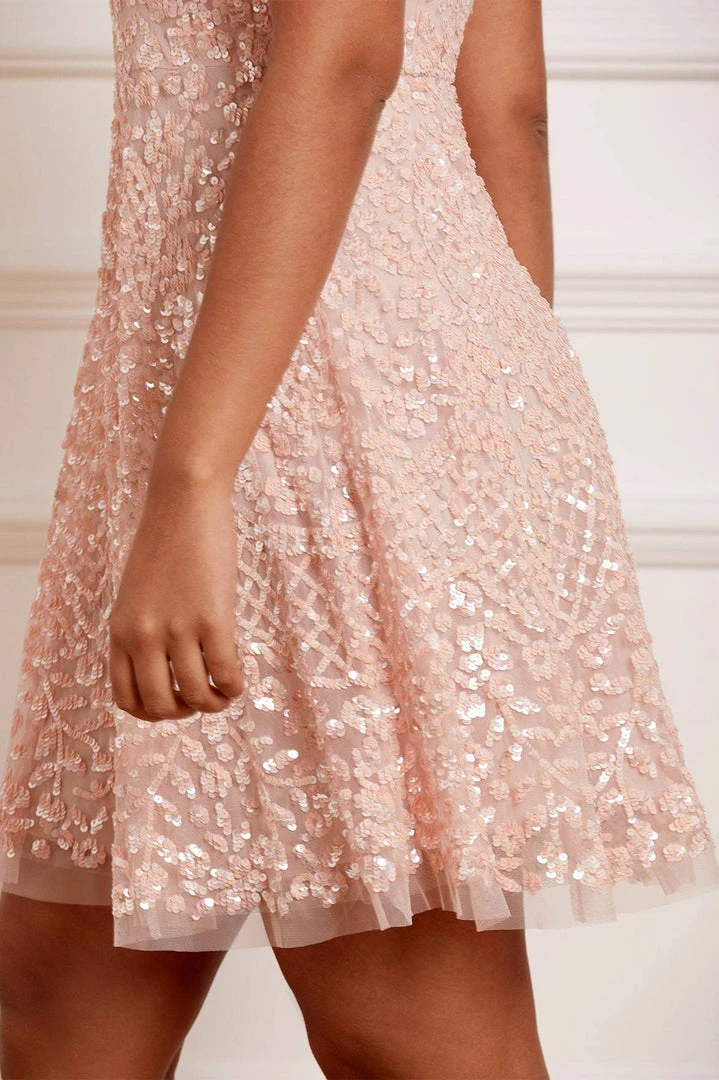 Needle & Thread Holding LTD Amalie Sequin Mini Dress Womenswear 7 Needle & Thread Holding LTD Amalie Sequin Mini Dress Womenswear