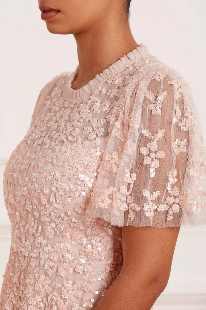 Needle & Thread Holding LTD Amalie Sequin Mini Dress Womenswear 9 Needle & Thread Holding LTD Amalie Sequin Mini Dress Womenswear