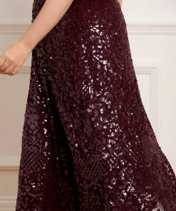 Needle & Thread Holding LTD Amalie Sequin V-Neck Ballerina Dress