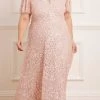 Needle & Thread Holding LTD Amalie Sequin V-Neck Ballerina Dress Womenswear