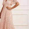 Needle & Thread Holding LTD Amalie Sequin V-Neck Gown Womenswear