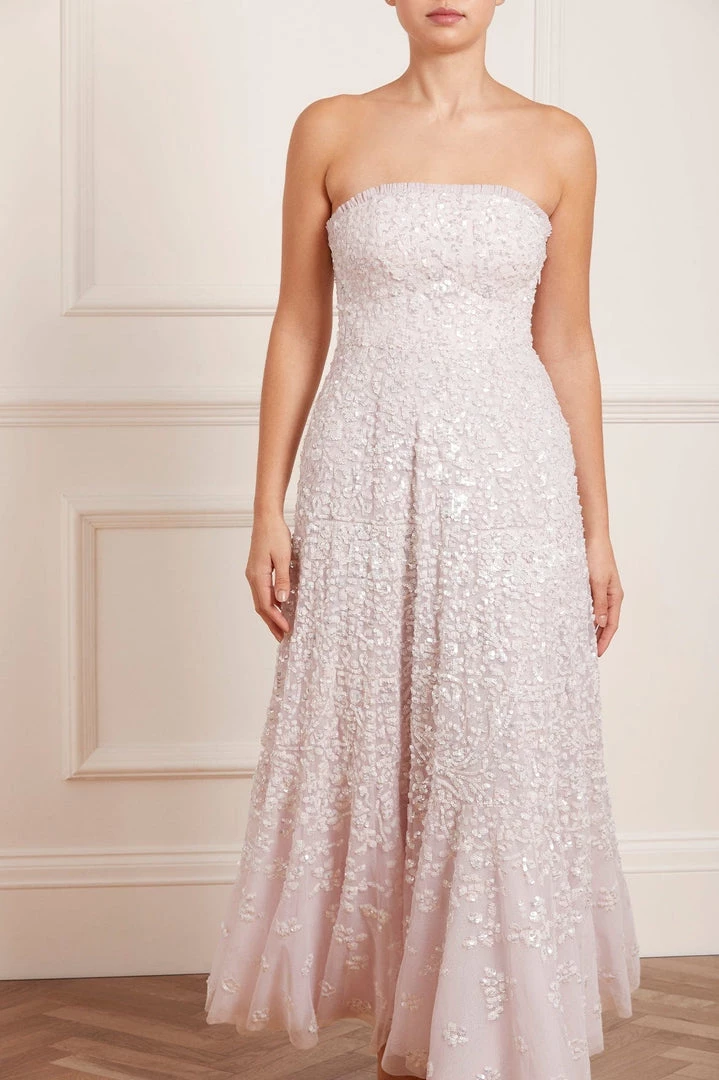 Needle & Thread Holding LTD Amaryllis Strapless Corset Gown Womenswear 3 Needle & Thread Holding LTD Amaryllis Strapless Corset Gown Womenswear