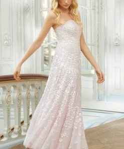 Needle & Thread Holding LTD Amaryllis Strapless Corset Gown Womenswear 21 Needle & Thread Holding LTD Amaryllis Strapless Corset Gown Womenswear