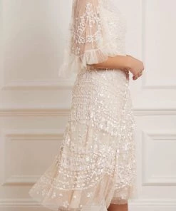 Needle & Thread Holding LTD Anais Sequin Ballerina Dress Womenswear