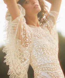 Needle & Thread Holding LTD Anais Sequin Gown Womenswear