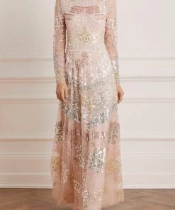 Needle & Thread Holding LTD Angeline Sequin Gown Womenswear