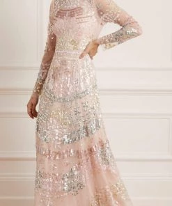 Needle & Thread Holding LTD Angeline Sequin Gown Womenswear