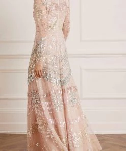 Needle & Thread Holding LTD Angeline Sequin Gown Womenswear