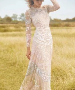 Needle & Thread Holding LTD Angeline Sequin Gown Womenswear