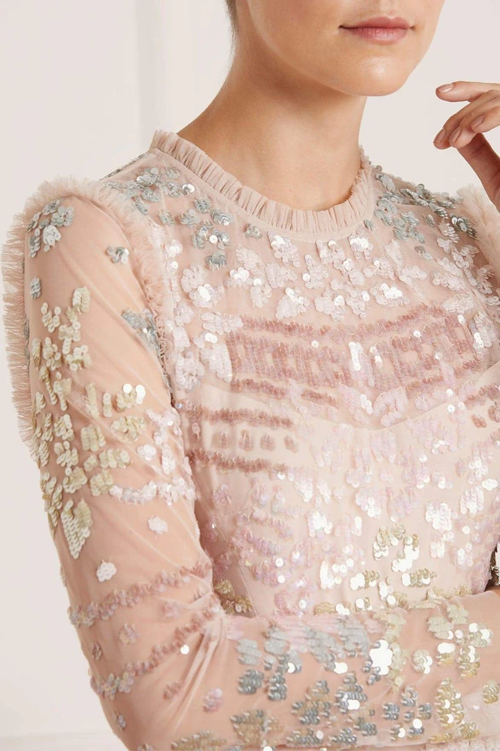 Needle & Thread Holding LTD Angeline Sequin Dress 8 Needle & Thread Holding LTD Angeline Sequin Dress