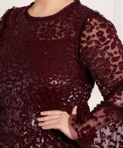 Needle & Thread Holding LTD Annie Sequin Tiered Mini Dress 14 Needle & Thread Holding LTD Annie Sequin Tiered Mini Dress