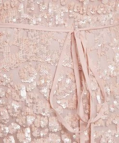 Needle & Thread Holding LTD Annie Sequin Tiered Mini Dress