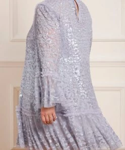 Needle & Thread Holding LTD Annie Sequin Tiered Mini Dress Womenswear