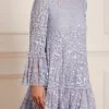 Needle & Thread Holding LTD Annie Sequin Tiered Mini Dress Womenswear
