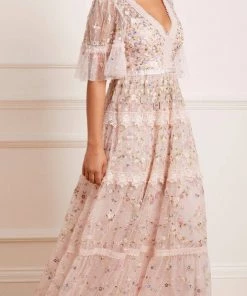 Needle & Thread Holding LTD Araminta Lace Gown Womenswear