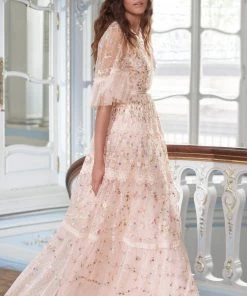 Needle & Thread Holding LTD Araminta Lace Gown Womenswear