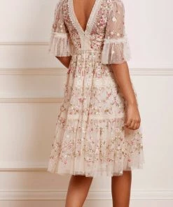 Needle & Thread Holding LTD Araminta Lace Midi Dress 18 Needle & Thread Holding LTD Araminta Lace Midi Dress