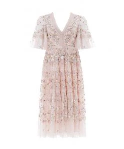 Needle & Thread Holding LTD Araminta Lace Midi Dress