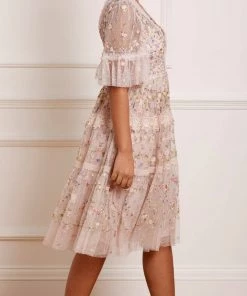 Needle & Thread Holding LTD Araminta Lace Midi Dress