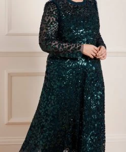 Needle & Thread Holding LTD Aurelia Long Sleeve Ballerina Dress