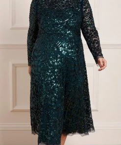 Needle & Thread Holding LTD Aurelia Long Sleeve Ballerina Dress