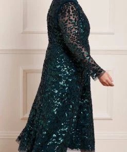 Needle & Thread Holding LTD Aurelia Long Sleeve Ballerina Dress