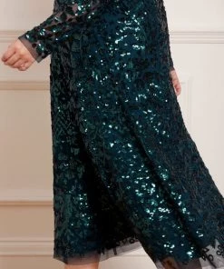 Needle & Thread Holding LTD Aurelia Long Sleeve Ballerina Dress