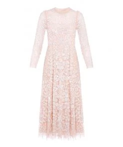 Needle & Thread Holding LTD Womenswear Aurelia Long Sleeve Ballerina Dress