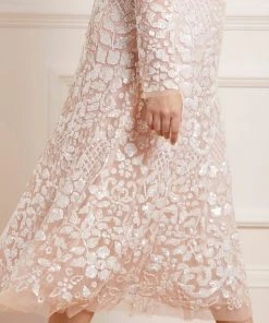 Needle & Thread Holding LTD Womenswear Aurelia Long Sleeve Ballerina Dress