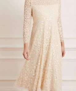 Needle & Thread Holding LTD Aurelia Long Sleeve Ballerina Dress