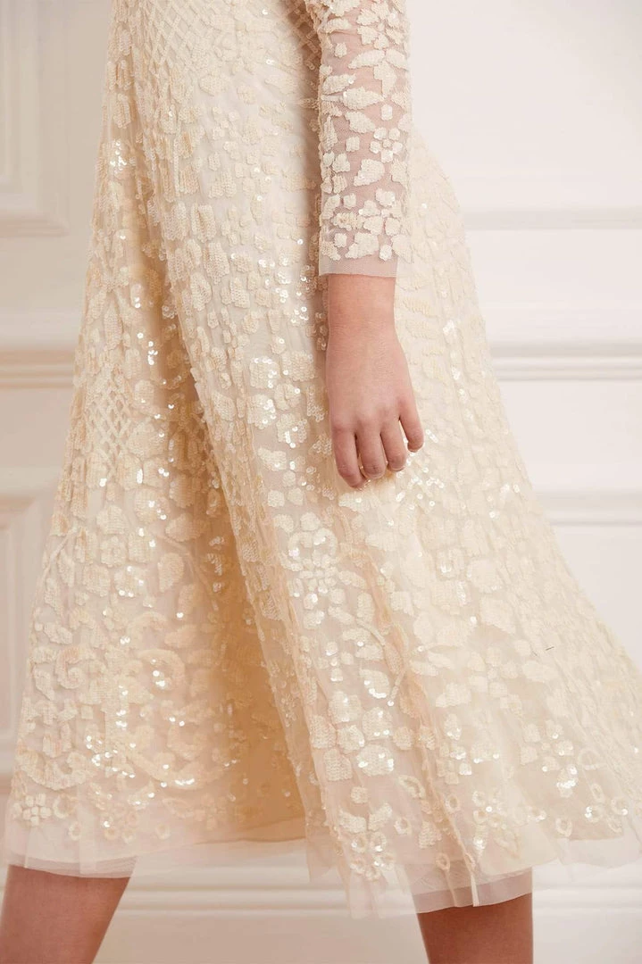 Needle & Thread Holding LTD Aurelia Long Sleeve Ballerina Dress 6 Needle & Thread Holding LTD Aurelia Long Sleeve Ballerina Dress