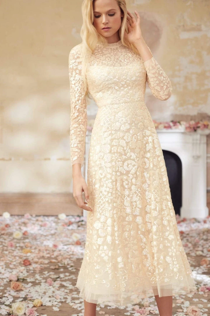 Needle & Thread Holding LTD Aurelia Long Sleeve Ballerina Dress 10 Needle & Thread Holding LTD Aurelia Long Sleeve Ballerina Dress