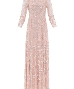 UK Needle & Thread Holding LTD Aurelia Long Sleeve Gown