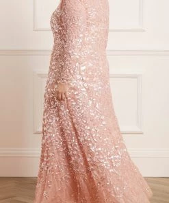 UK Needle & Thread Holding LTD Aurelia Long Sleeve Gown