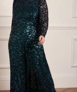 Needle & Thread Holding LTD Aurelia Long Sleeve Gown Womenswear