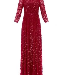 Needle & Thread Holding LTD Womenswear Aurelia Long Sleeve Gown