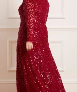 Needle & Thread Holding LTD Womenswear Aurelia Long Sleeve Gown