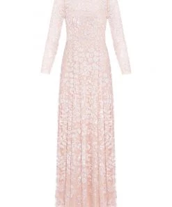 Needle & Thread Holding LTD Aurelia Long Sleeve Gown