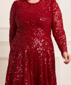 Needle & Thread Holding LTD Aurelia Long Sleeve Mini Dress