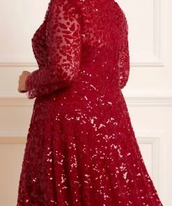 Needle & Thread Holding LTD Aurelia Long Sleeve Mini Dress